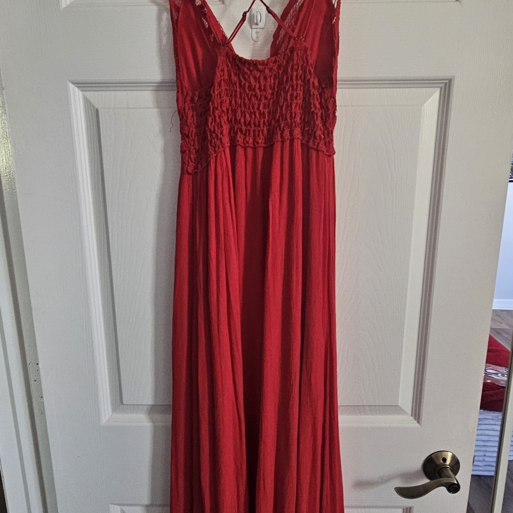 Free People Adella Maxi Slip Dress Size S - Picture 4 of 5